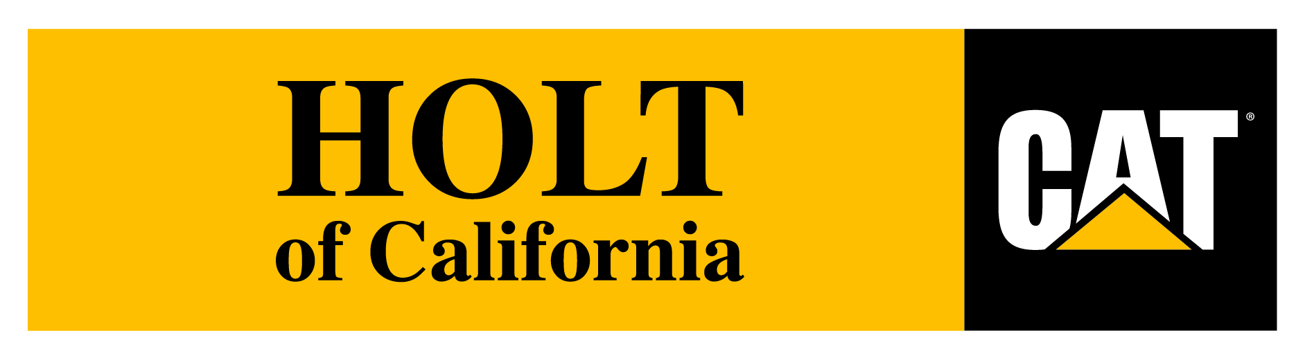 Holt of California, CAT Rental Store Logo